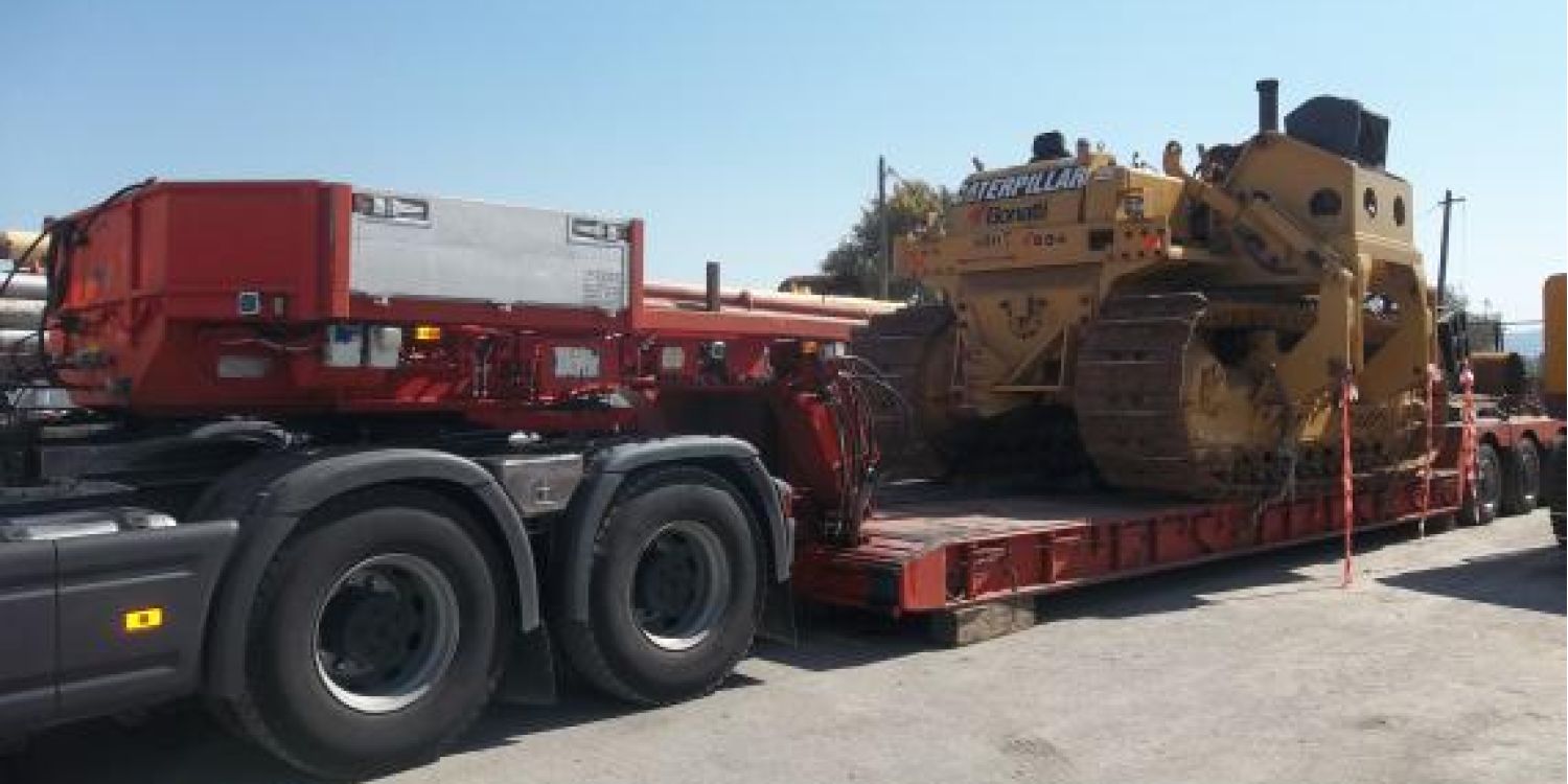 Delta Maritime Delivers Heavy & OOG Equipment in Greece for TAP Pipeline Project