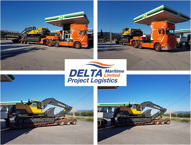 Delta Maritime effectively delivers 2xVolvo to Montenegro (on account of Grimaldi Maritime Agencies Sweden)