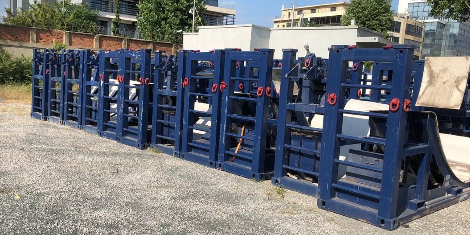 Delta Maritime - Tooling return from Flamouria to India