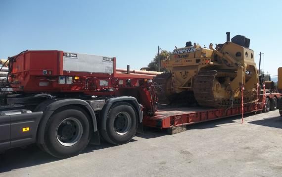Delta Maritime Delivers Heavy & OOG Equipment in Greece for TAP Pipeline Project